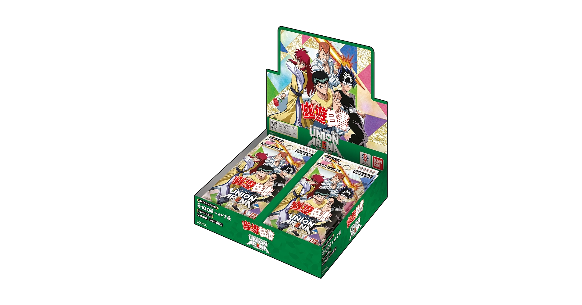 BANDAI UNION ARENA 幽☆遊☆白書 2BOX Amazon.com: Bandai (BANDAI) Union Arena Booster Pack, YuYu
